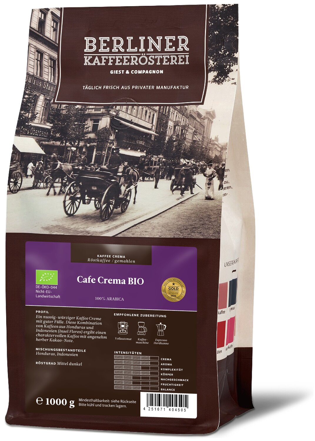 Café Crème BIO Café Crème BIO