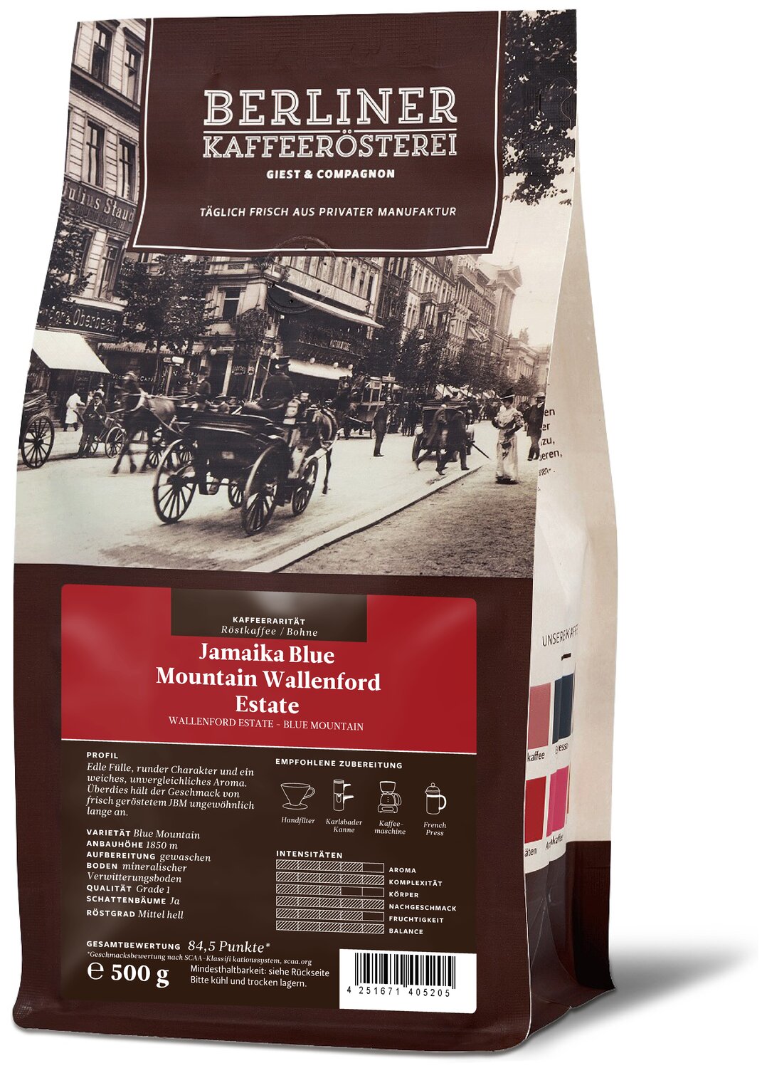 Jamaika Blue Mountain Wallenford Estate Jamaika Blue Mountain Wallenford Estate