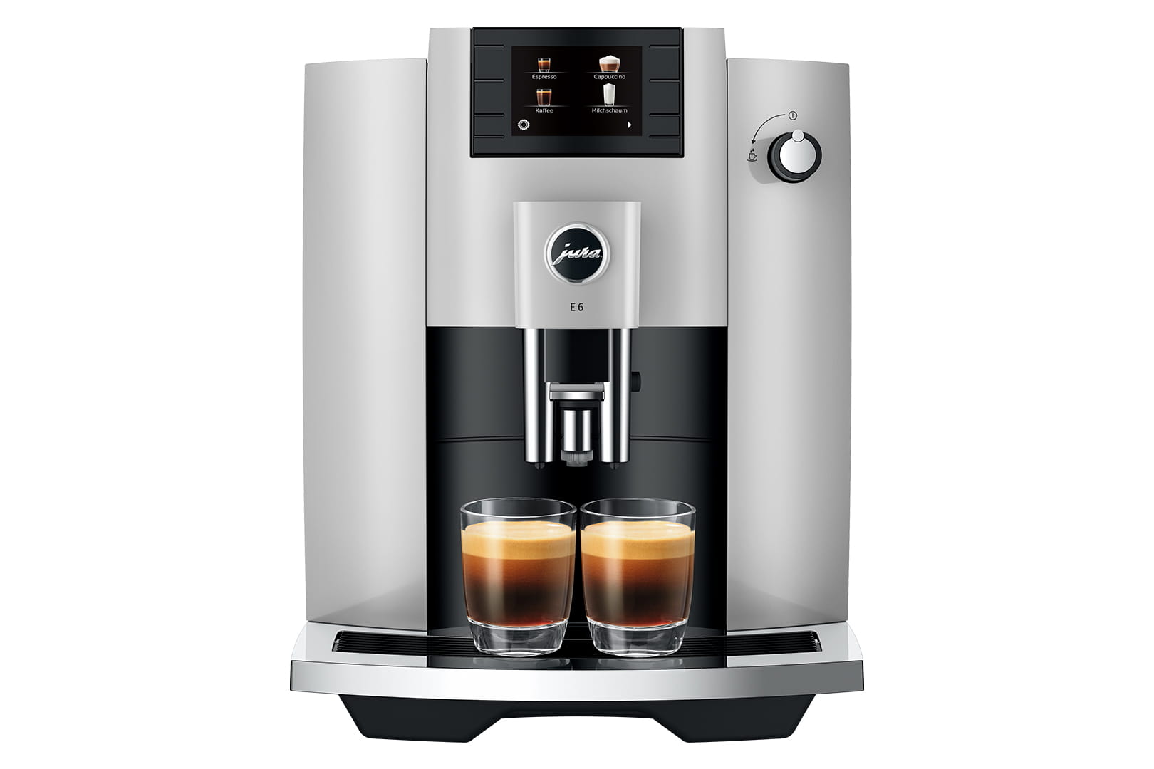 Jura E6 Platin 15676 (ECS) inklusive 1,5kg Kaffee