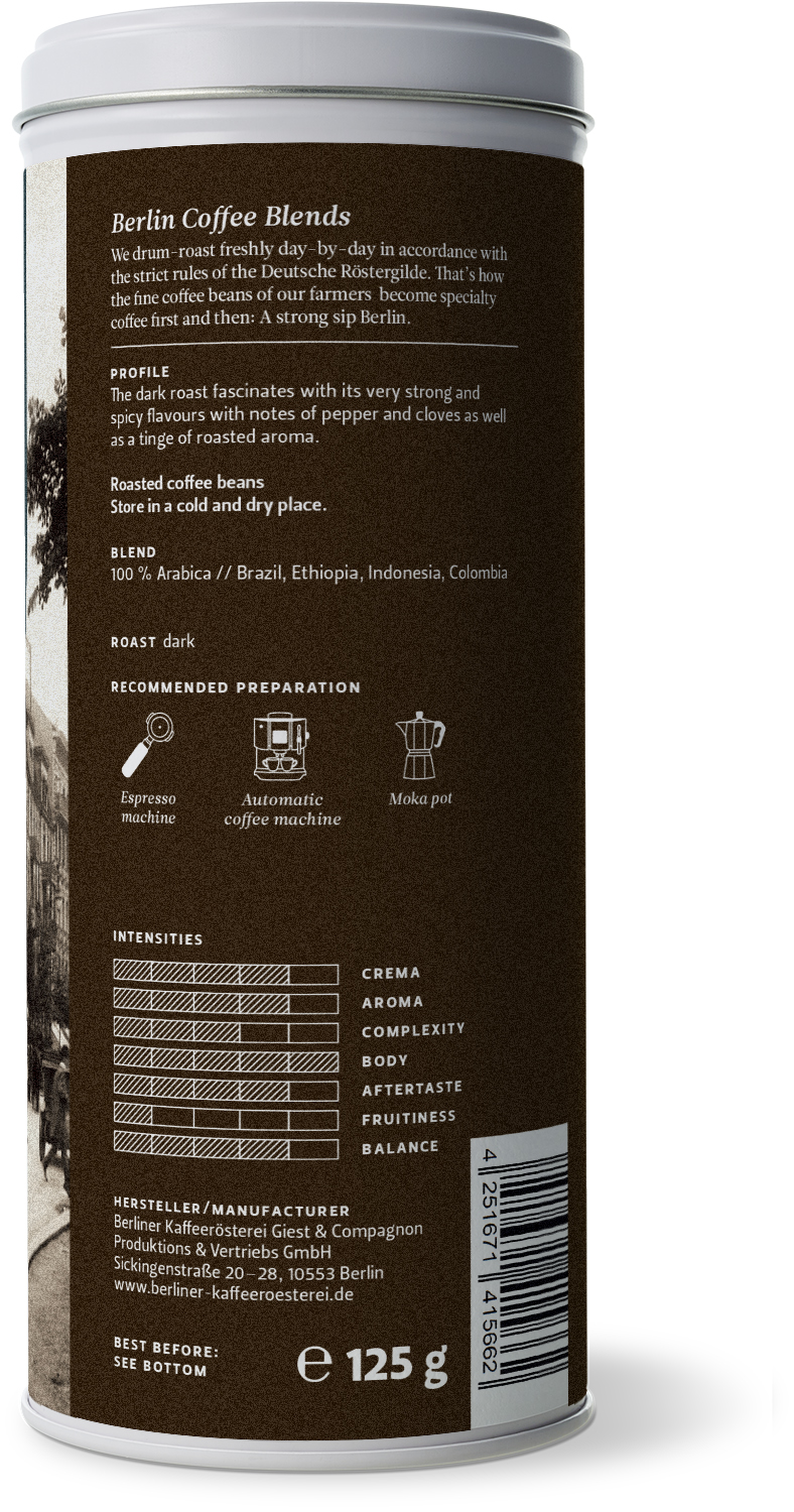 Portugiesischer Espresso dunkel (ganze Bohne)