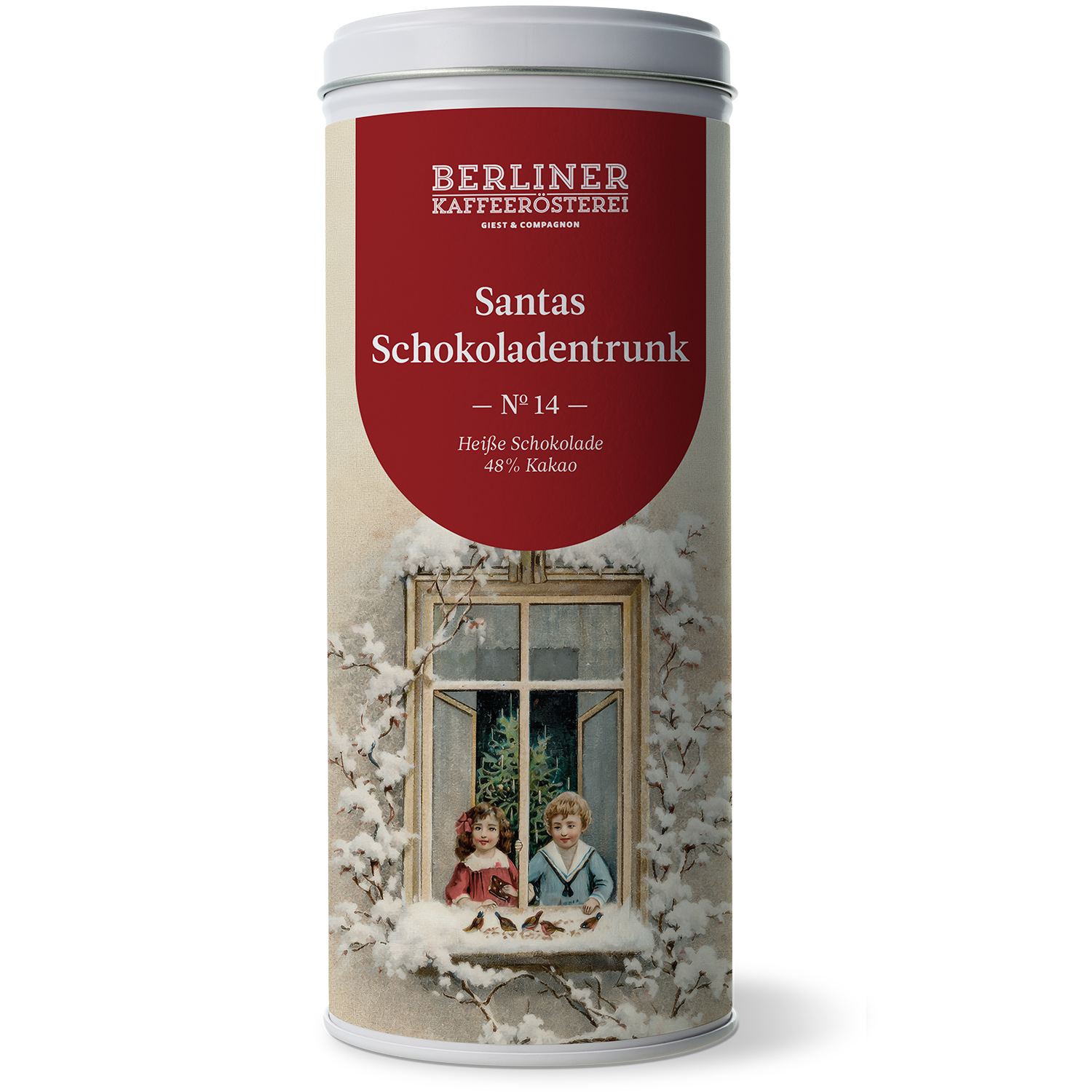 Santas Schokoladentrunk weihnachtliche Trinkschokolade