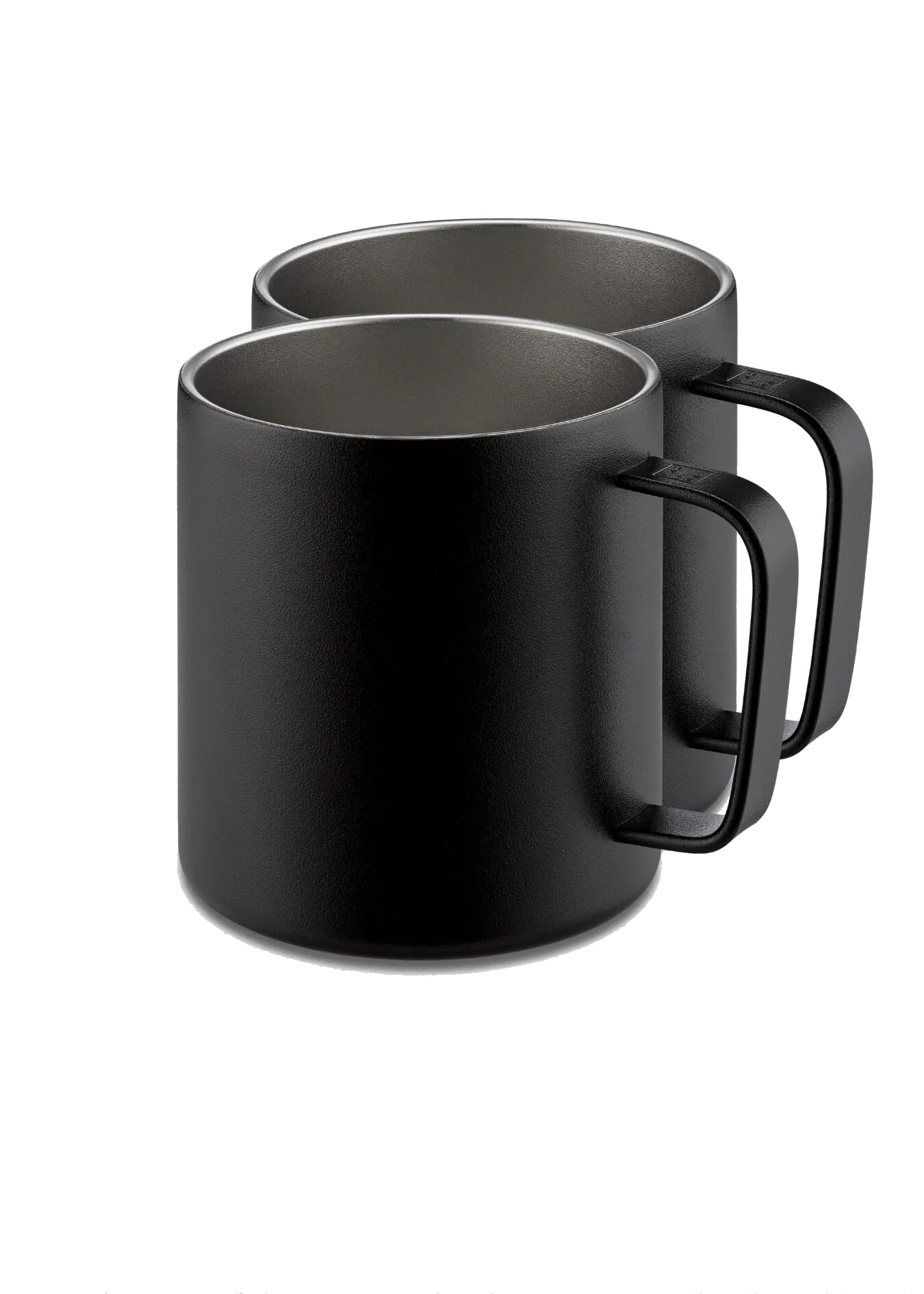 Lambda Coffee - Outdoor Thermobecher "Atacama", 2er Set, 360ml schwarz