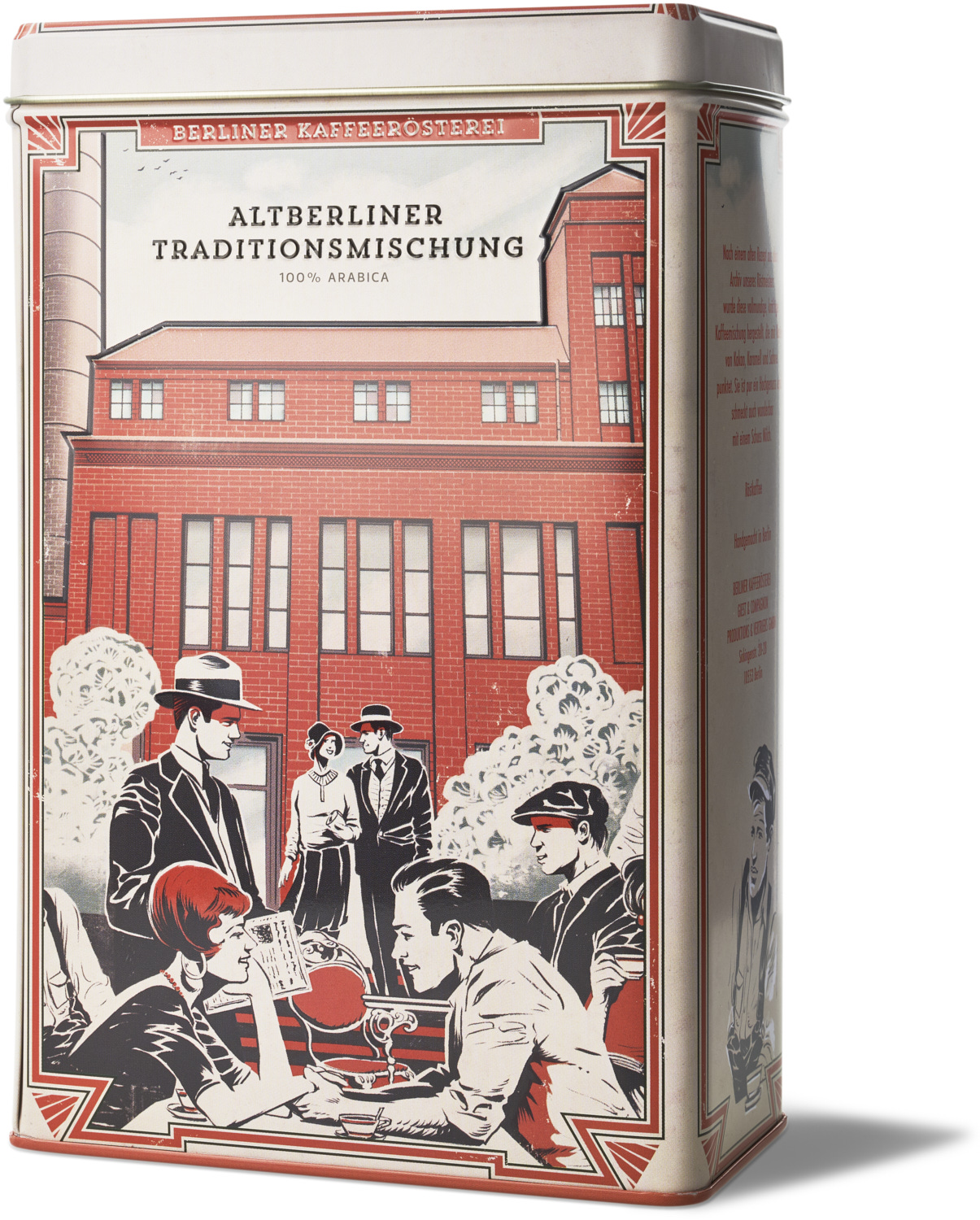 BKR - Kaffeedose "Altberliner Traditionsmischung" (128 x 67 x 195 mm) BKR - Kaffeedose "Altberliner Traditionsmischung" (128 x 67 x 195 mm)
