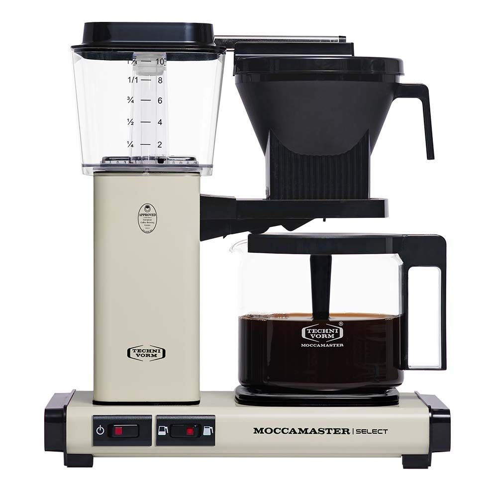 Moccamaster - Kaffeemaschine KBG Select 4-10 Tassen Off-White