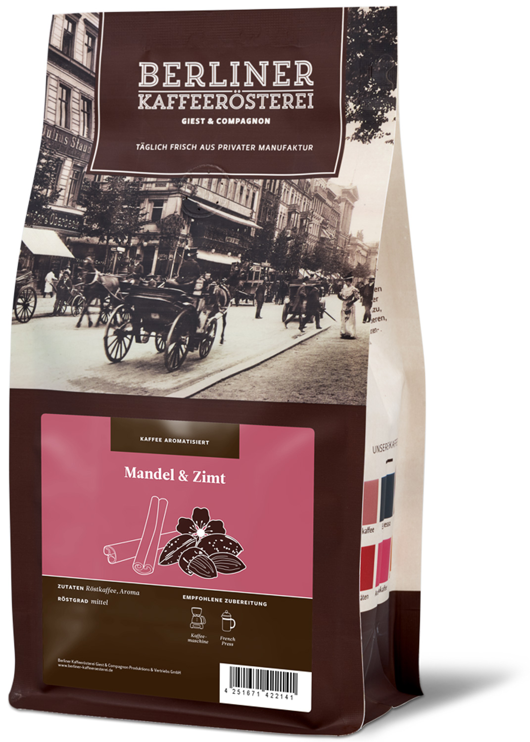 aromatisierter Kaffee Mandel Zimt aromatisierter Kaffee Mandel Zimt