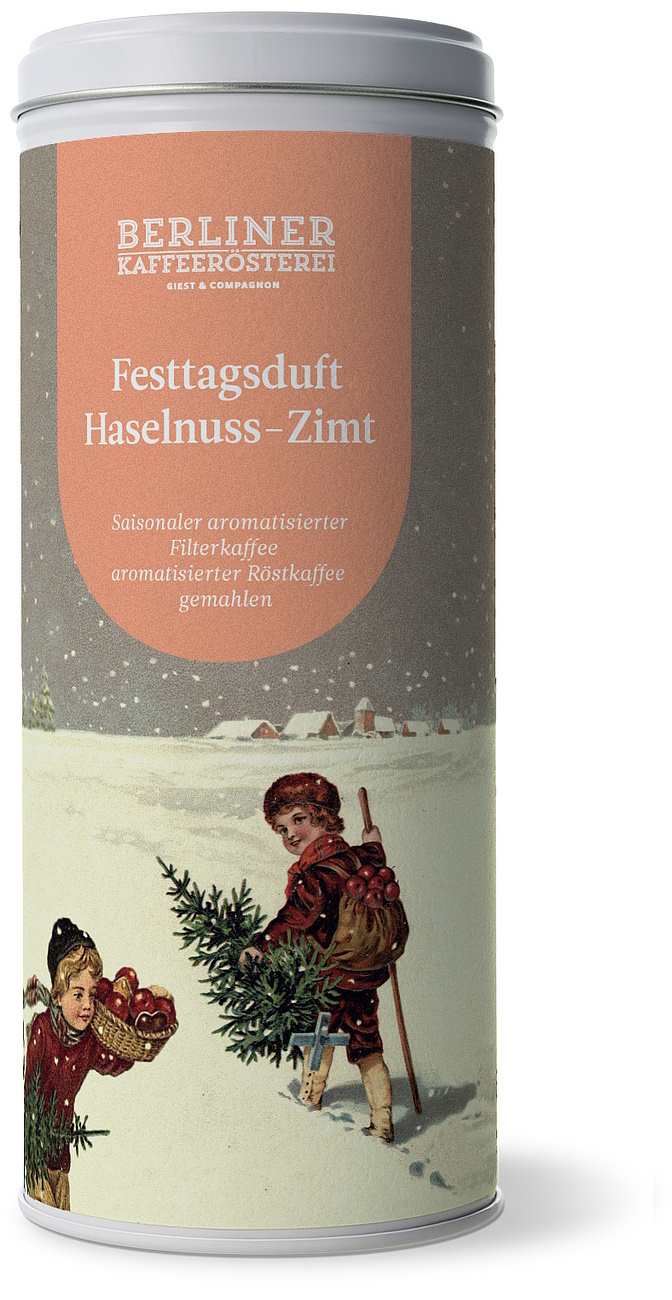 aromatisierter Kaffee Haselnuss-Zimt (125g / gemahlen)