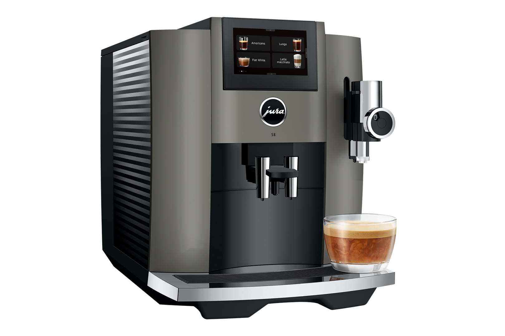 Jura - S8 - Dark Inox 15480 (EB) +Vorführgerät+