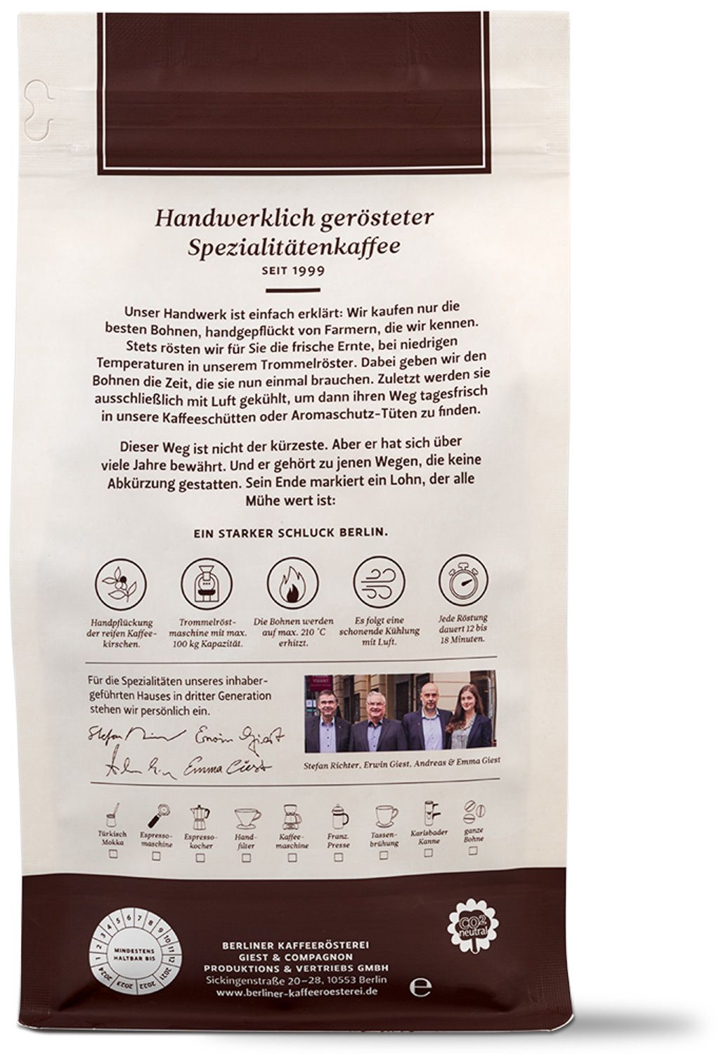 Südamerika-Mischung 50% entkoffeiniert