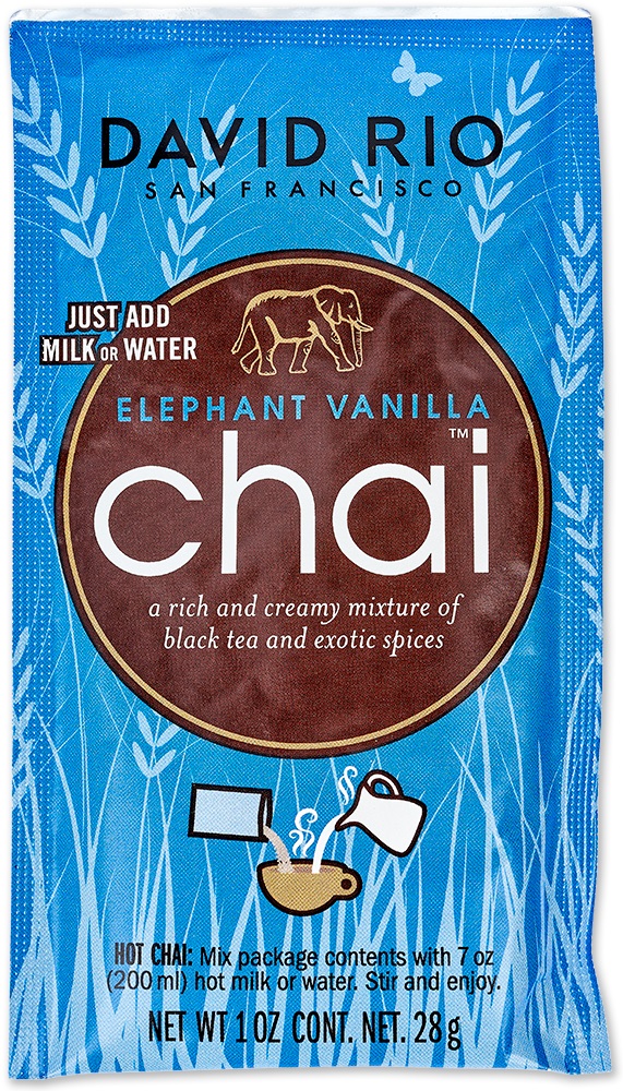 David Rio - Elephant Vanilla Chai - Tüte (28 g) David Rio - Elephant Vanilla Chai - Tüte (28 g)