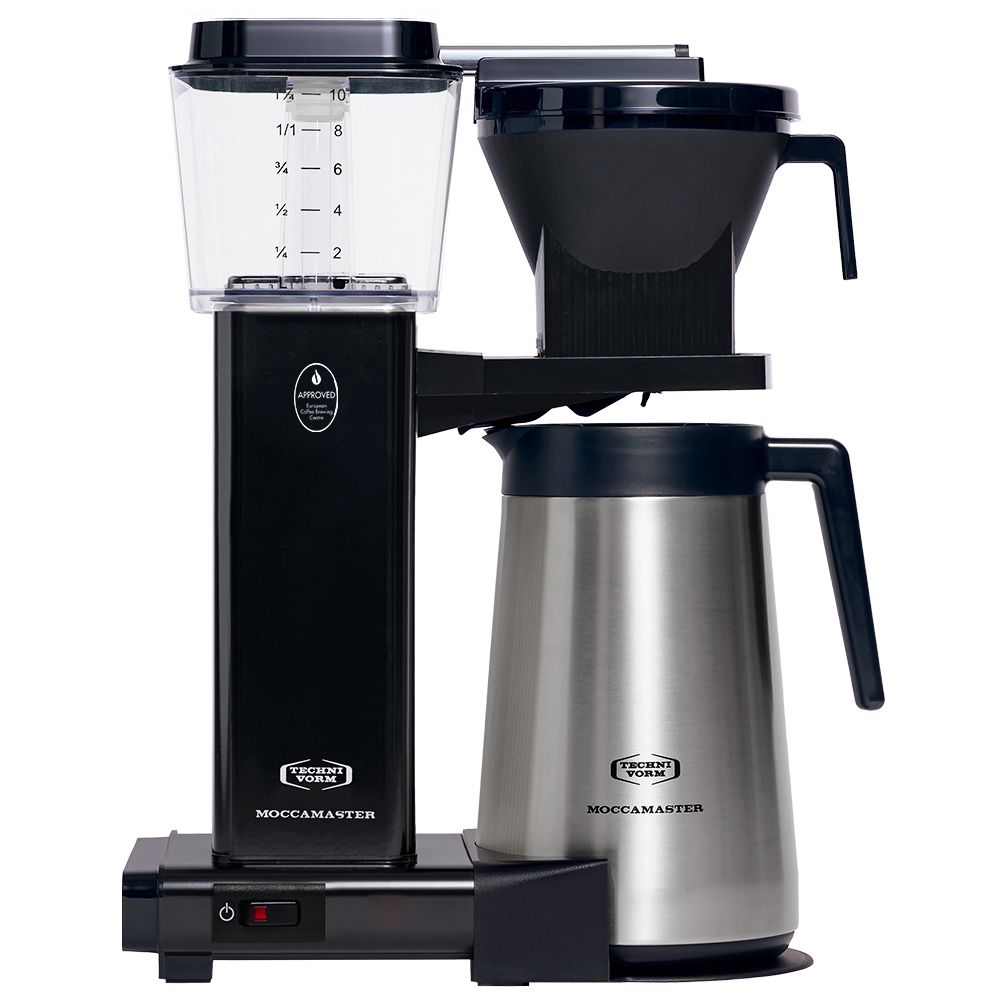 Moccamaster Schwarz - Kaffeemaschine Kbgt 4-10 Tassen Thermoskanne