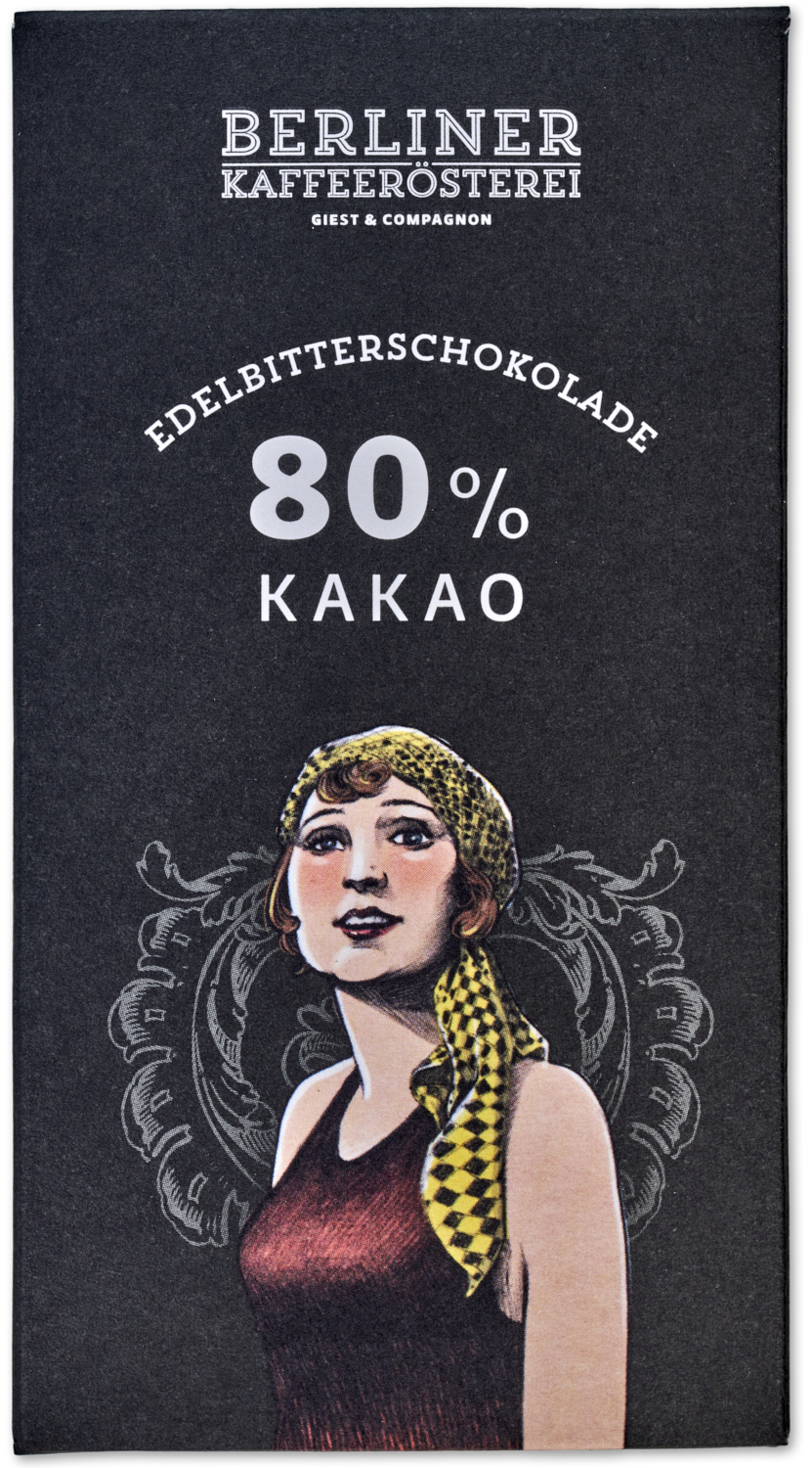 BKR - Tafel - ClassicLine "Edelbitter" 80% 45 g BKR - Tafel - ClassicLine "Edelbitter" 80% 45 g